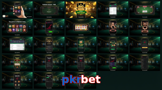 Main screen of Pkrbet bet page for PK players