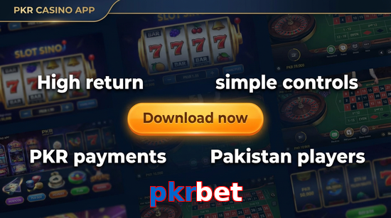 Main screen of Pkrbet gamedownload page for PK players