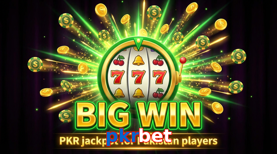 Big win animation on Pkrbet slot game